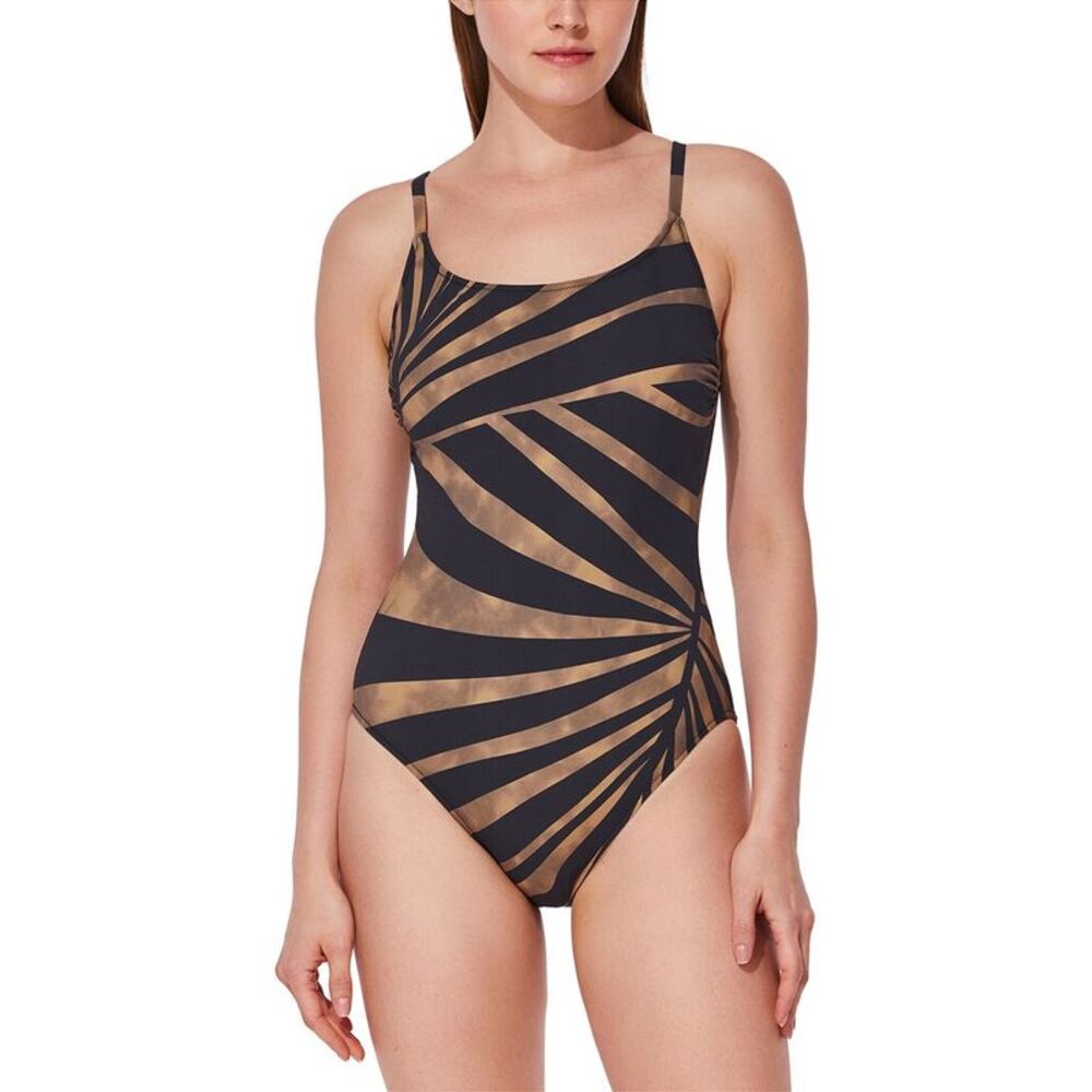 Gottex Womens Desert Queen Swimsuit, Black